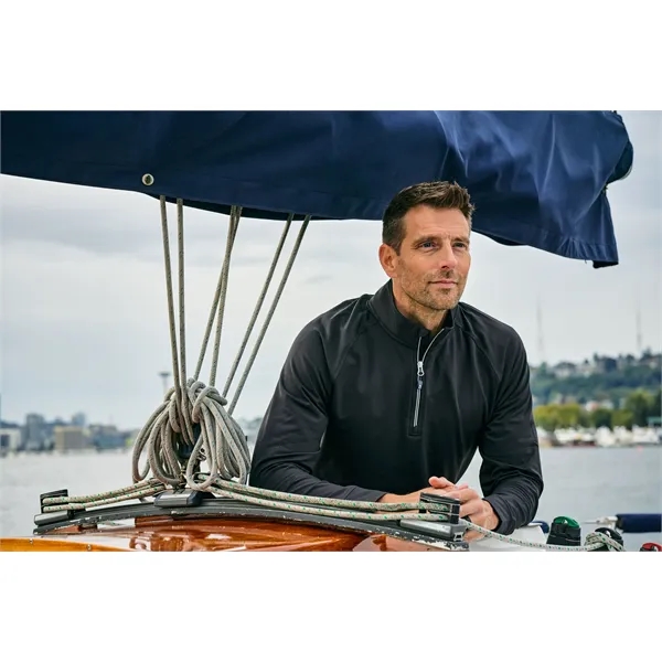 Cutter & Buck Adapt Eco Knit Stretch Recycled Mens Quarte... - Cutter & Buck Adapt Eco Knit Stretch Recycled Mens Quarte... - Image 17 of 154