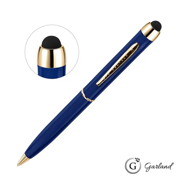 Garland® Stylus High Gloss Ballpoint Twist Pen - Gold Accent - Garland® Stylus High Gloss Ballpoint Twist Pen - Gold Accent - Image 5 of 9