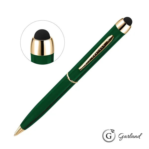 Garland® Stylus High Gloss Ballpoint Twist Pen - Gold Accent - Garland® Stylus High Gloss Ballpoint Twist Pen - Gold Accent - Image 9 of 9