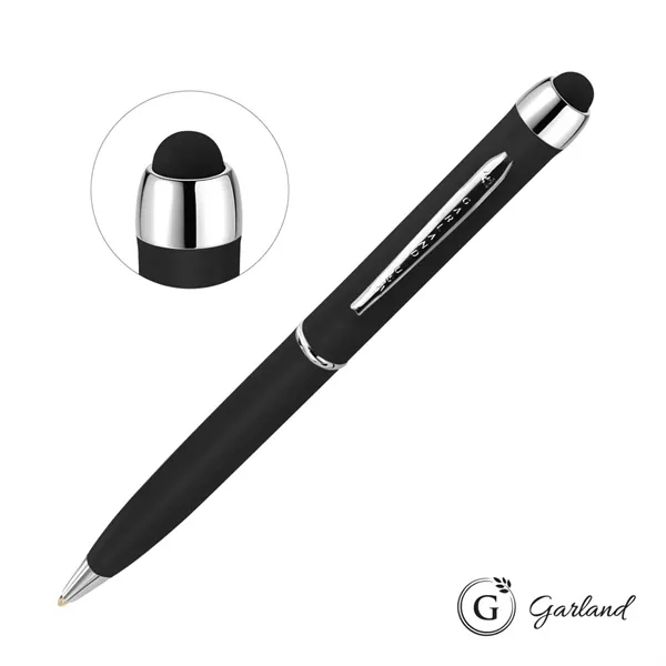 Garland® Stylus Matte Ballpoint Twist Pen - Chrome Accent - Garland® Stylus Matte Ballpoint Twist Pen - Chrome Accent - Image 2 of 6