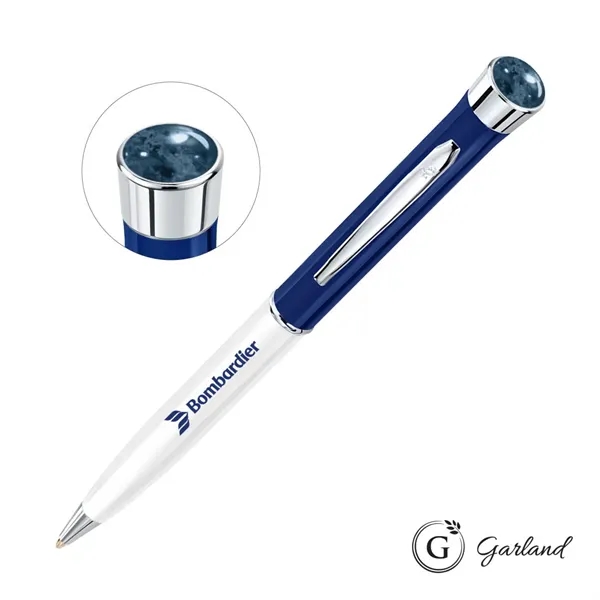 Garland® Patriot Aura Ballpoint Twist Pen - Chrome Accent - Garland® Patriot Aura Ballpoint Twist Pen - Chrome Accent - Image 3 of 8