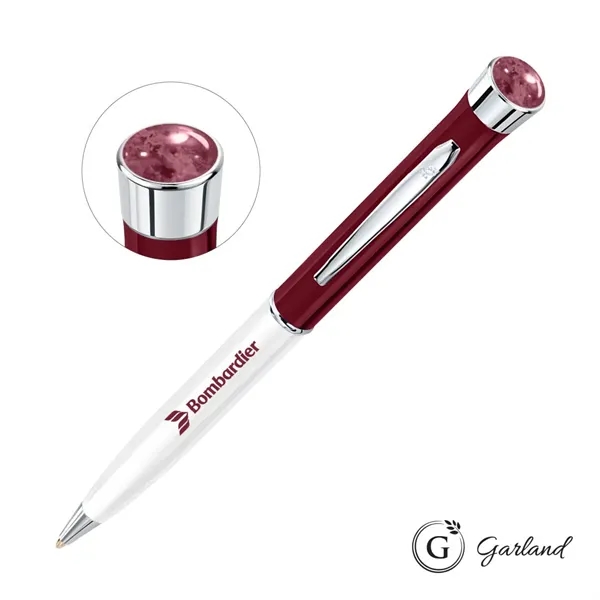 Garland® Patriot Aura Ballpoint Twist Pen - Chrome Accent - Garland® Patriot Aura Ballpoint Twist Pen - Chrome Accent - Image 5 of 8