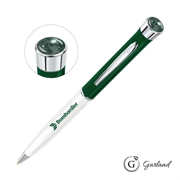 Garland® Patriot Aura Ballpoint Twist Pen - Chrome Accent - Garland® Patriot Aura Ballpoint Twist Pen - Chrome Accent - Image 7 of 8