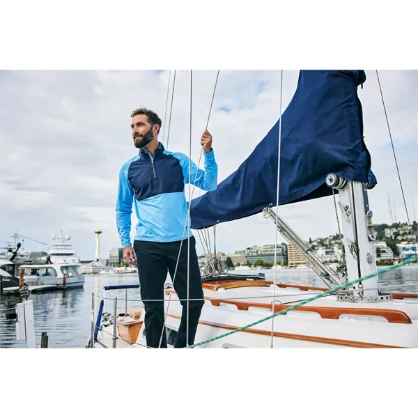 Cutter & Buck Adapt Eco Knit Hybrid Recycled Mens Quarter... - Cutter & Buck Adapt Eco Knit Hybrid Recycled Mens Quarter... - Image 6 of 103