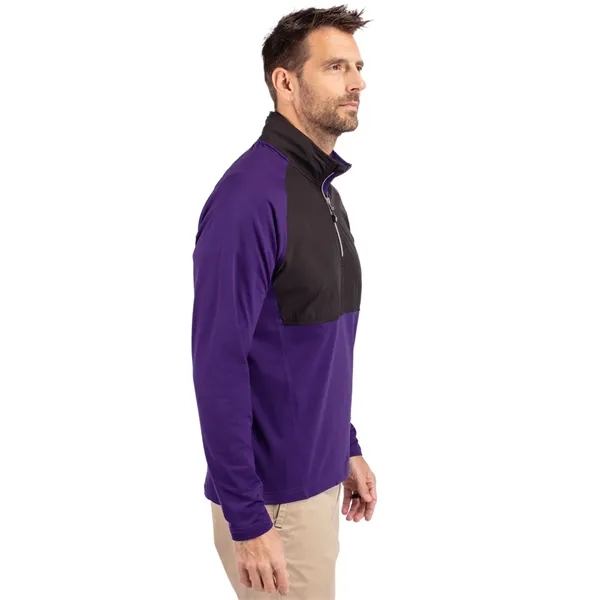 Cutter & Buck Adapt Eco Knit Hybrid Recycled Mens Quarter... - Cutter & Buck Adapt Eco Knit Hybrid Recycled Mens Quarter... - Image 50 of 103