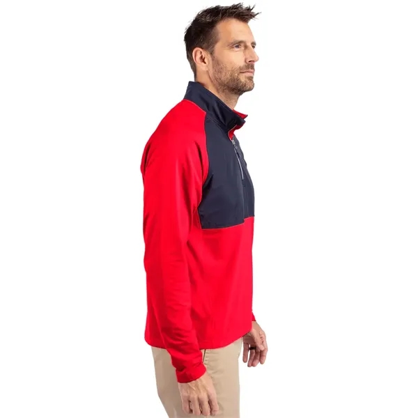 Cutter & Buck Adapt Eco Knit Hybrid Recycled Mens Quarter... - Cutter & Buck Adapt Eco Knit Hybrid Recycled Mens Quarter... - Image 63 of 103