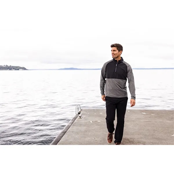 Cutter & Buck Adapt Eco Knit Hybrid Recycled Mens Quarter... - Cutter & Buck Adapt Eco Knit Hybrid Recycled Mens Quarter... - Image 95 of 103