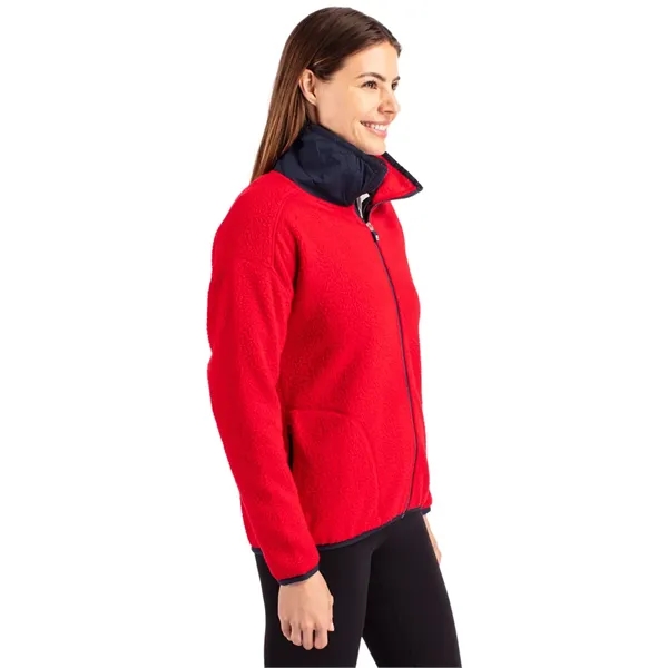 Cutter & Buck Cascade Eco Fleece Womens Full Zip Jacket - Cutter & Buck Cascade Eco Fleece Womens Full Zip Jacket - Image 29 of 43