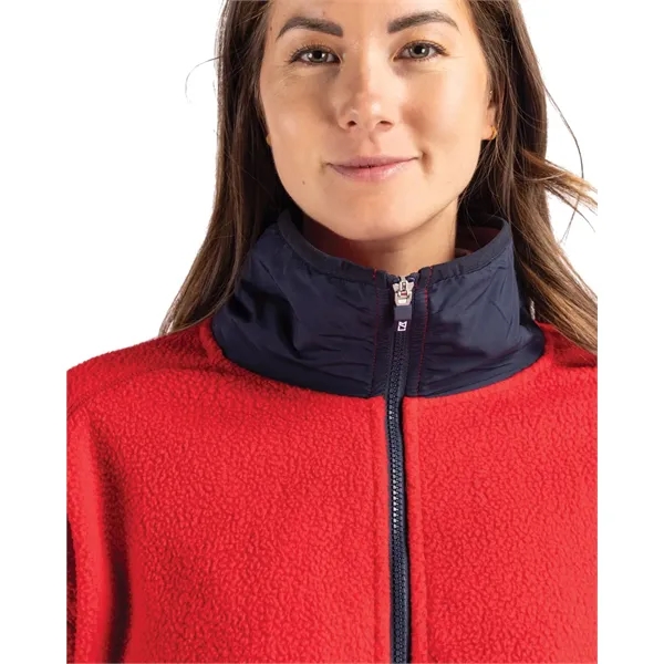 Cutter & Buck Cascade Eco Fleece Womens Full Zip Jacket - Cutter & Buck Cascade Eco Fleece Womens Full Zip Jacket - Image 31 of 43