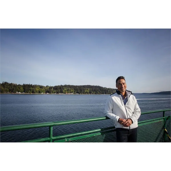 Cutter & Buck Cascade Eco Fleece Mens Full Zip Jacket - Cutter & Buck Cascade Eco Fleece Mens Full Zip Jacket - Image 36 of 41