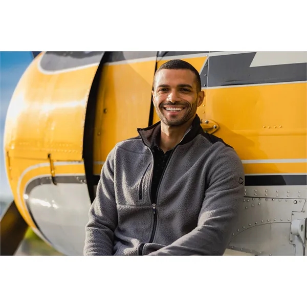 Cutter & Buck Cascade Eco Fleece Mens Full Zip Jacket - Cutter & Buck Cascade Eco Fleece Mens Full Zip Jacket - Image 39 of 41