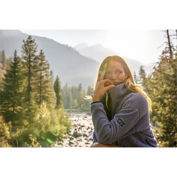 Cutter & Buck Cascade Eco Fleece Womens Pullover Jacket - Cutter & Buck Cascade Eco Fleece Womens Pullover Jacket - Image 17 of 48