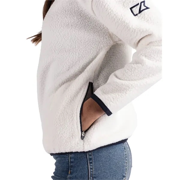 Cutter & Buck Cascade Eco Fleece Womens Pullover Jacket - Cutter & Buck Cascade Eco Fleece Womens Pullover Jacket - Image 43 of 48