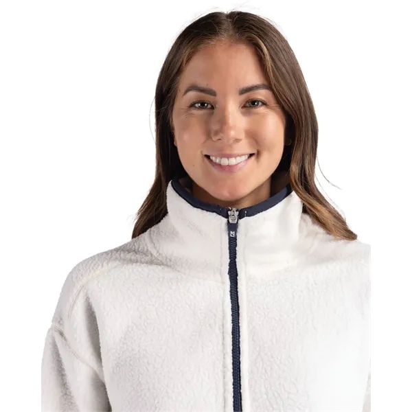 Cutter & Buck Cascade Eco Fleece Womens Pullover Jacket - Cutter & Buck Cascade Eco Fleece Womens Pullover Jacket - Image 44 of 48