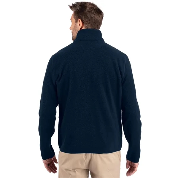 Cutter & Buck Cascade Eco Fleece Mens Quarter Zip Jacket - Cutter & Buck Cascade Eco Fleece Mens Quarter Zip Jacket - Image 13 of 38