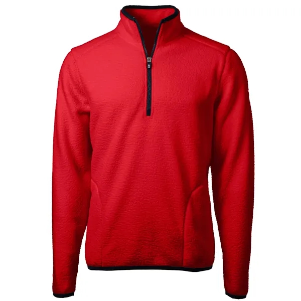 Cutter & Buck Cascade Eco Fleece Mens Quarter Zip Jacket - Cutter & Buck Cascade Eco Fleece Mens Quarter Zip Jacket - Image 23 of 38