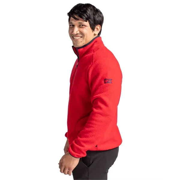 Cutter & Buck Cascade Eco Fleece Mens Quarter Zip Jacket - Cutter & Buck Cascade Eco Fleece Mens Quarter Zip Jacket - Image 25 of 38