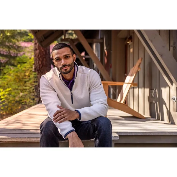 Cutter & Buck Cascade Eco Fleece Mens Quarter Zip Jacket - Cutter & Buck Cascade Eco Fleece Mens Quarter Zip Jacket - Image 30 of 38