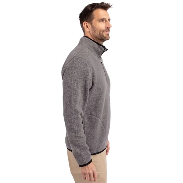 Cutter & Buck Cascade Eco Fleece Mens Quarter Zip Jacket - Cutter & Buck Cascade Eco Fleece Mens Quarter Zip Jacket - Image 37 of 38
