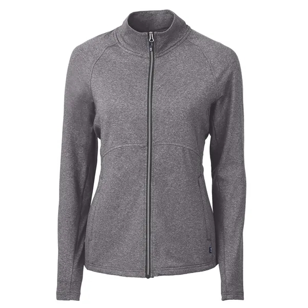 Cutter & Buck Adapt Recycled Soft Knit Stretch Womens Hea...