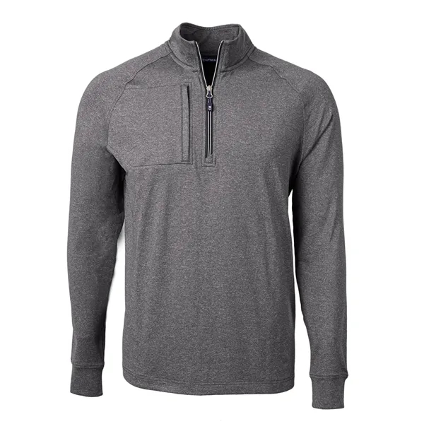 Cutter & Buck Adapt Eco Knit Heather Mens Quarter Zip Pul... - Cutter & Buck Adapt Eco Knit Heather Mens Quarter Zip Pul... - Image 15 of 70