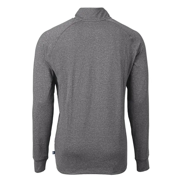 Cutter & Buck Adapt Eco Knit Heather Mens Quarter Zip Pul... - Cutter & Buck Adapt Eco Knit Heather Mens Quarter Zip Pul... - Image 18 of 70