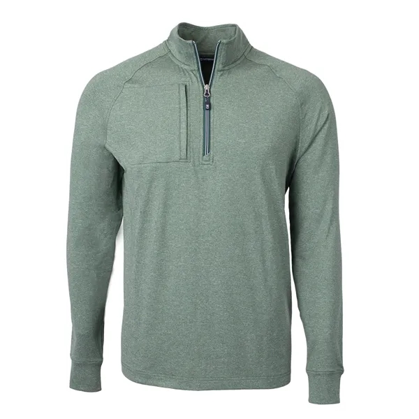 Cutter & Buck Adapt Eco Knit Heather Mens Quarter Zip Pul... - Cutter & Buck Adapt Eco Knit Heather Mens Quarter Zip Pul... - Image 46 of 70