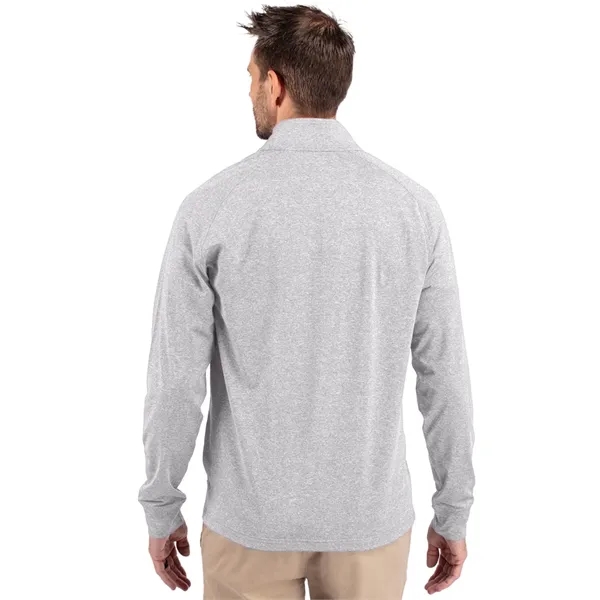Cutter & Buck Adapt Eco Knit Heather Mens Quarter Zip Pul... - Cutter & Buck Adapt Eco Knit Heather Mens Quarter Zip Pul... - Image 61 of 70