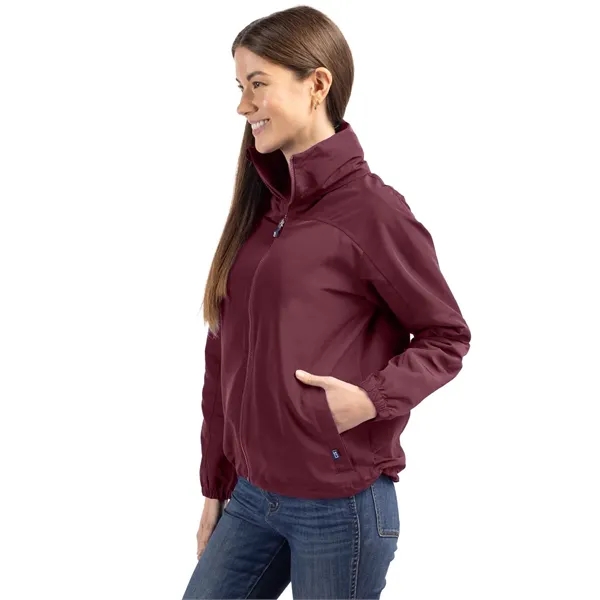 Cutter & Buck Charter Eco Recycled Womens Full-Zip Jacket - Cutter & Buck Charter Eco Recycled Womens Full-Zip Jacket - Image 51 of 70