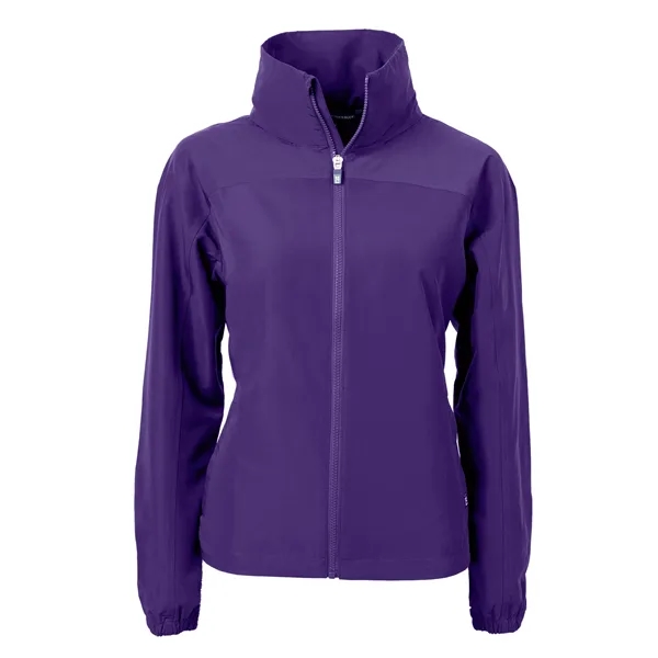 Cutter & Buck Charter Eco Recycled Womens Full-Zip Jacket - Cutter & Buck Charter Eco Recycled Womens Full-Zip Jacket - Image 60 of 70
