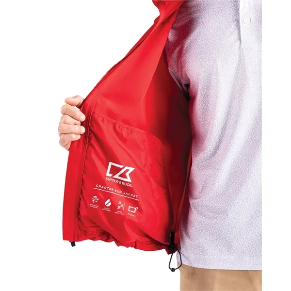 Cutter & Buck Charter Eco Recycled Mens Full-Zip Jacket - Cutter & Buck Charter Eco Recycled Mens Full-Zip Jacket - Image 39 of 65