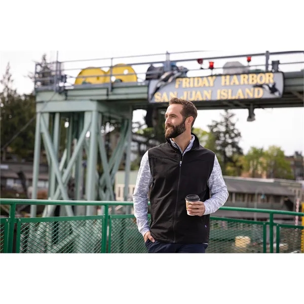 Cutter & Buck Charter Eco Full-Zip Mens Big & Tall Vest B... - Cutter & Buck Charter Eco Full-Zip Mens Big & Tall Vest B... - Image 11 of 26