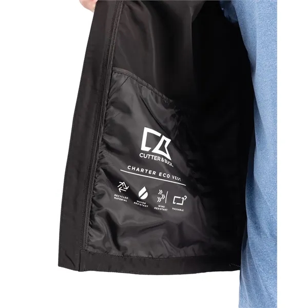 Cutter & Buck Charter Eco Full-Zip Mens Big & Tall Vest B... - Cutter & Buck Charter Eco Full-Zip Mens Big & Tall Vest B... - Image 14 of 26