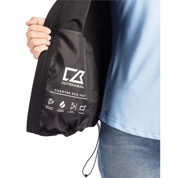 Cutter & Buck Charter Eco Womens Full Zip Vest - Cutter & Buck Charter Eco Womens Full Zip Vest - Image 9 of 29