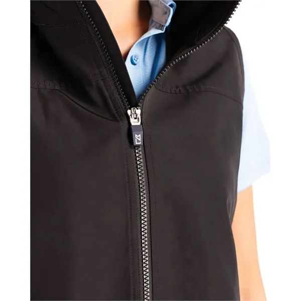 Cutter & Buck Charter Eco Recycled Full-Zip Womens Vest - Cutter & Buck Charter Eco Recycled Full-Zip Womens Vest - Image 16 of 29