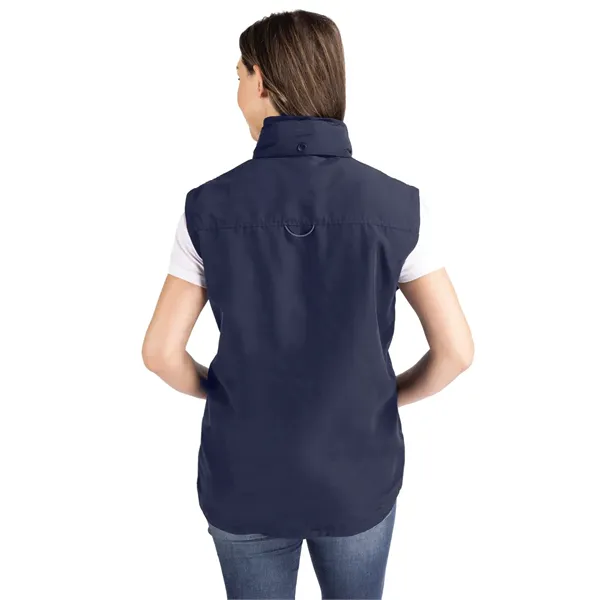 Cutter & Buck Charter Eco Recycled Full-Zip Womens Vest - Cutter & Buck Charter Eco Recycled Full-Zip Womens Vest - Image 19 of 29