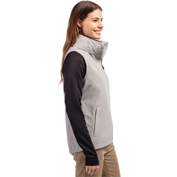 Cutter & Buck Charter Eco Recycled Full-Zip Womens Vest - Cutter & Buck Charter Eco Recycled Full-Zip Womens Vest - Image 26 of 29
