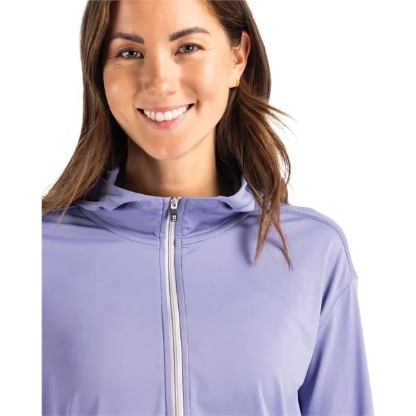 Cutter & Buck Daybreak Eco Recycled Womens Full Zip Hoodie - Cutter & Buck Daybreak Eco Recycled Womens Full Zip Hoodie - Image 12 of 35