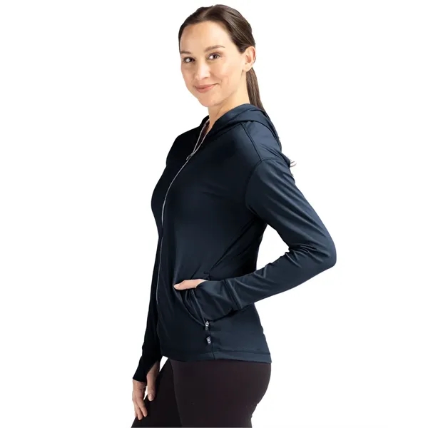 Cutter & Buck Daybreak Eco Recycled Womens Full Zip Hoodie - Cutter & Buck Daybreak Eco Recycled Womens Full Zip Hoodie - Image 22 of 35