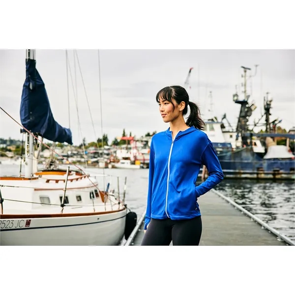 Cutter & Buck Daybreak Eco Recycled Womens Full Zip Hoodie - Cutter & Buck Daybreak Eco Recycled Womens Full Zip Hoodie - Image 34 of 35