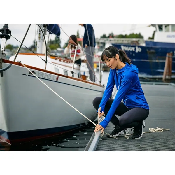 Cutter & Buck Daybreak Eco Recycled Womens Full Zip Hoodie - Cutter & Buck Daybreak Eco Recycled Womens Full Zip Hoodie - Image 35 of 35