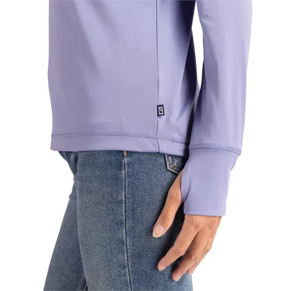 Cutter & Buck Daybreak Eco Recycled Womens Half Zip Hoodie - Cutter & Buck Daybreak Eco Recycled Womens Half Zip Hoodie - Image 24 of 51