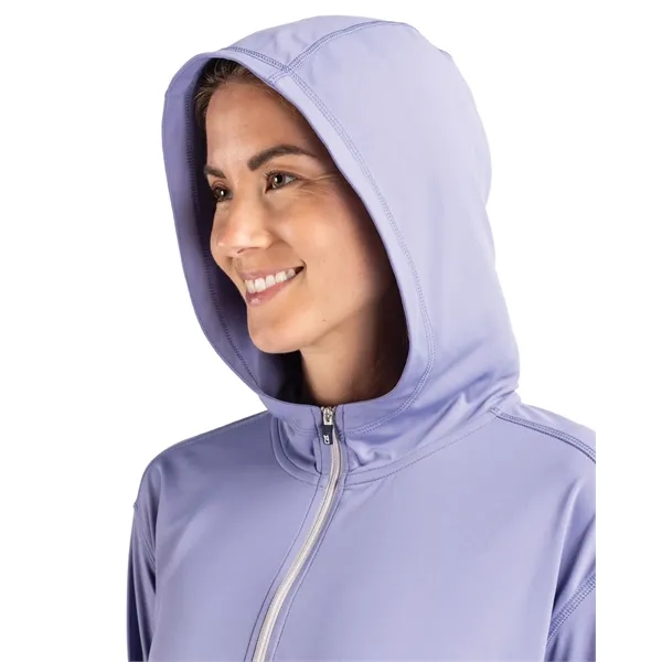 Cutter & Buck Daybreak Eco Recycled Womens Half Zip Hoodie - Cutter & Buck Daybreak Eco Recycled Womens Half Zip Hoodie - Image 25 of 51