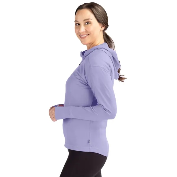 Cutter & Buck Daybreak Eco Recycled Womens Half Zip Hoodie - Cutter & Buck Daybreak Eco Recycled Womens Half Zip Hoodie - Image 27 of 51