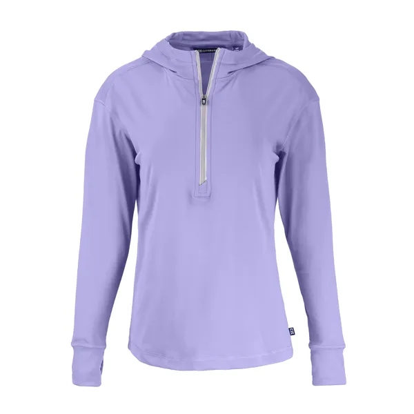 Cutter & Buck Daybreak Eco Recycled Womens Half Zip Hoodie - Cutter & Buck Daybreak Eco Recycled Womens Half Zip Hoodie - Image 28 of 51