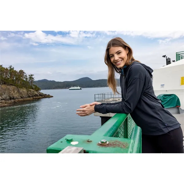 Cutter & Buck Daybreak Eco Recycled Womens Half Zip Hoodie - Cutter & Buck Daybreak Eco Recycled Womens Half Zip Hoodie - Image 33 of 51