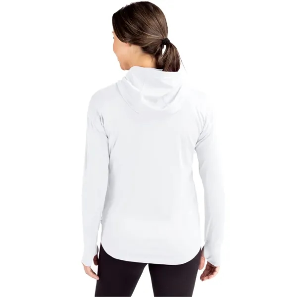 Cutter & Buck Daybreak Eco Recycled Womens Half Zip Hoodie - Cutter & Buck Daybreak Eco Recycled Womens Half Zip Hoodie - Image 46 of 51