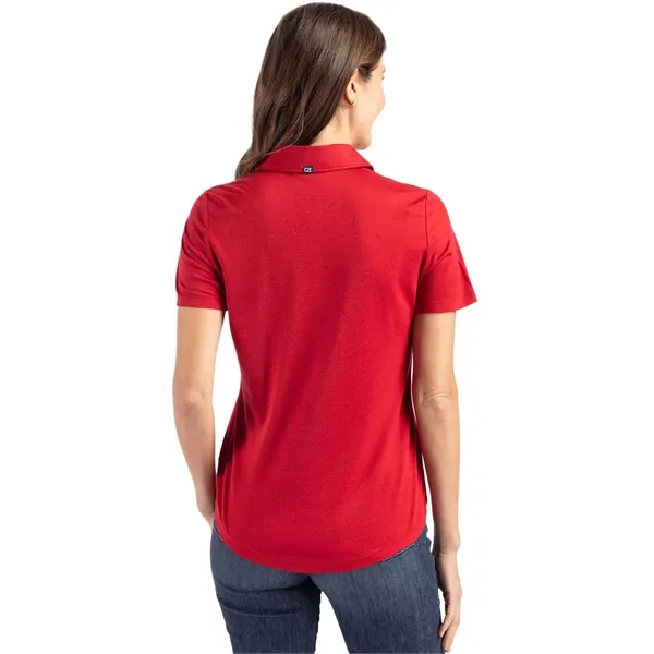 Cutter & Buck Coastline Epic Comfort Recycled Womens Polo - Cutter & Buck Coastline Epic Comfort Recycled Womens Polo - Image 98 of 111