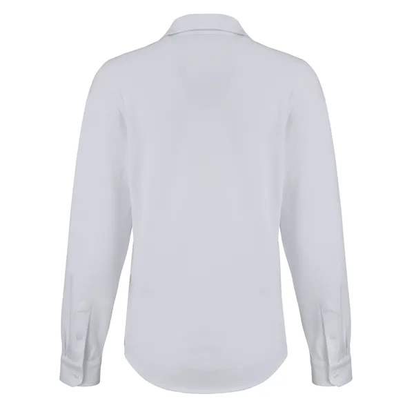 Cutter & Buck Advantage Eco Tri-Blend Pique Womens Long S... - Cutter & Buck Advantage Eco Tri-Blend Pique Womens Long S... - Image 16 of 18