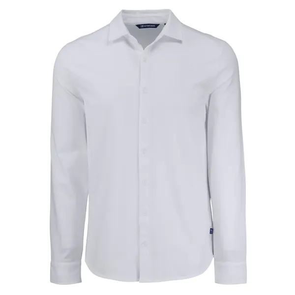 Cutter & Buck Advantage Tri-Blend Eco Soft Pique Long Sle... - Cutter & Buck Advantage Tri-Blend Eco Soft Pique Long Sle... - Image 17 of 19